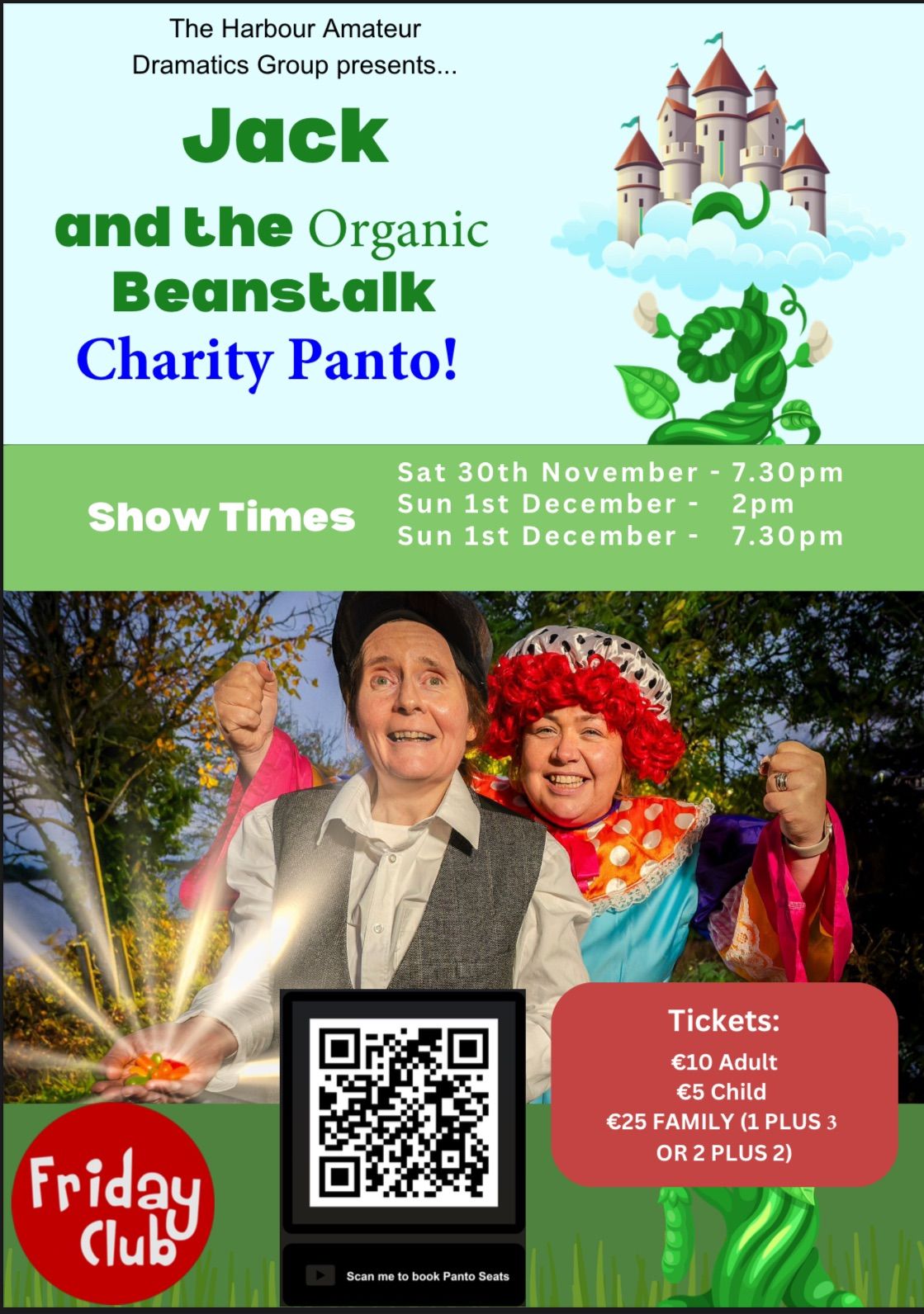 Jack and the Organic Beanstalk Charity Panto