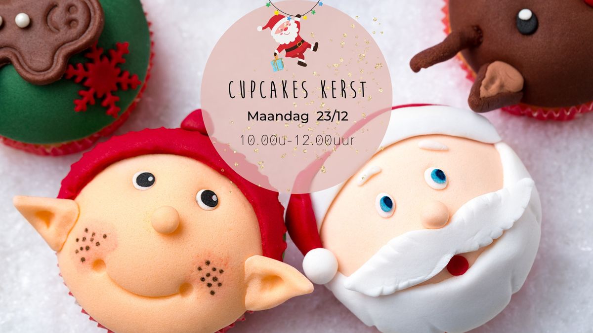 Workshop cupcakes Kerst