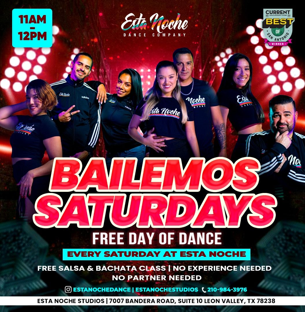 Bailemos Saturdays at Esta Noche | Free Day of Dance 