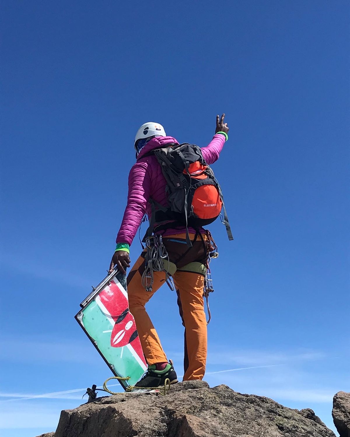 Hikemaniak Mt. Kenya Batian Peak - North Face