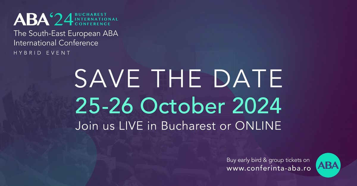 Bucharest ABA International Conference 2024