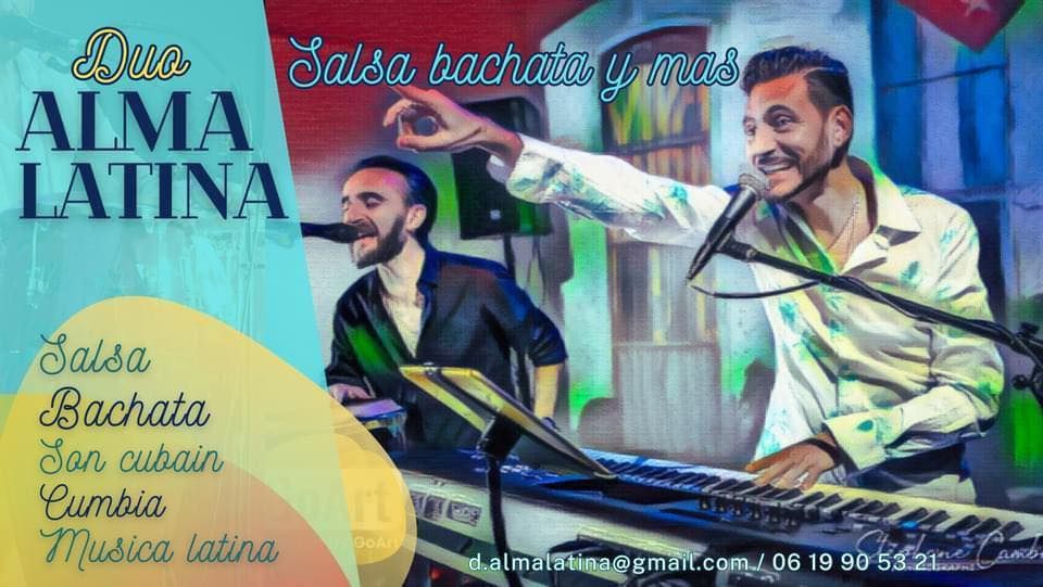 Soir\u00e9e Salsa bachata y mas avec Alma Latina \/ Caux (34)