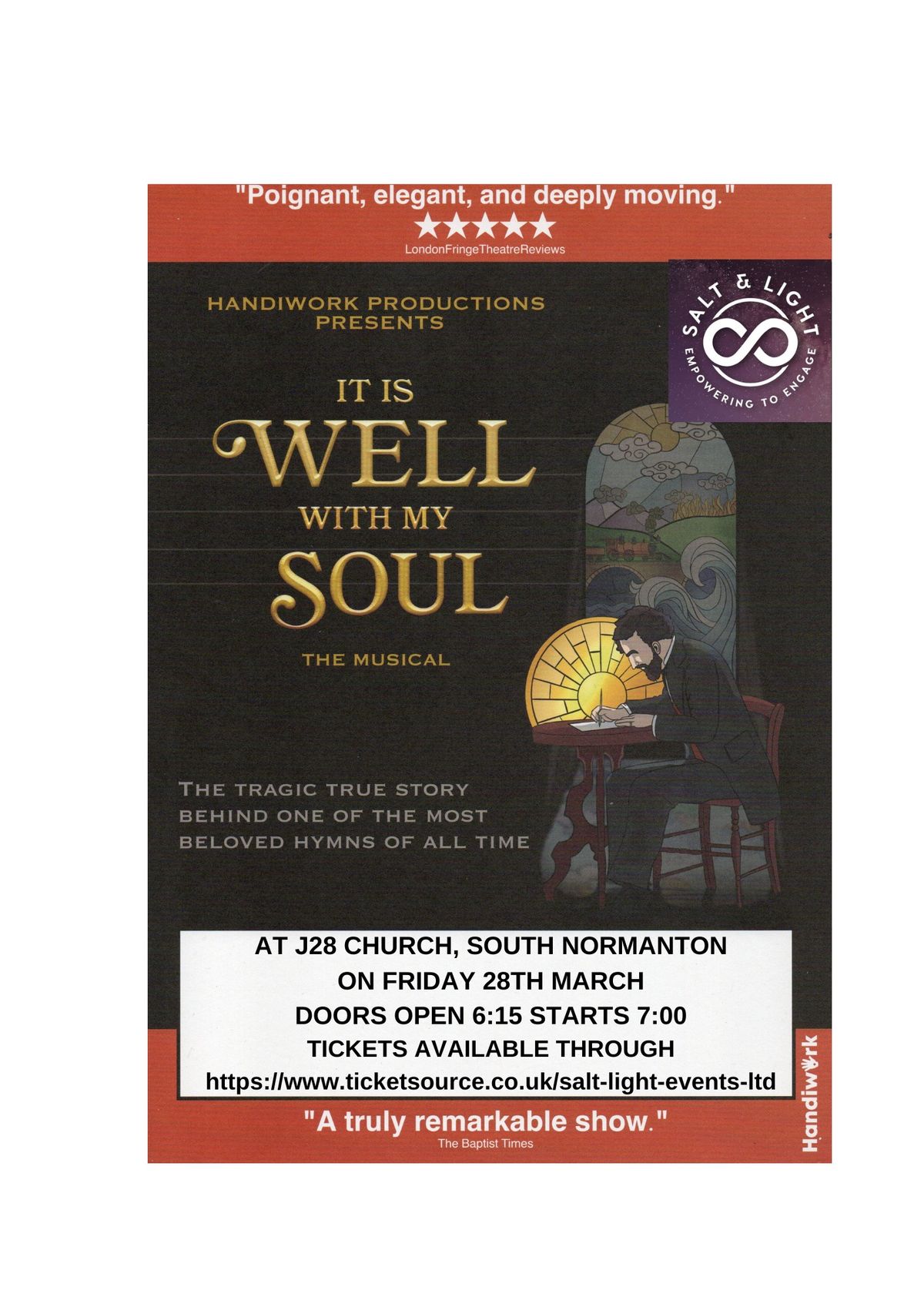 "It Is Well With My Soul" The Musical