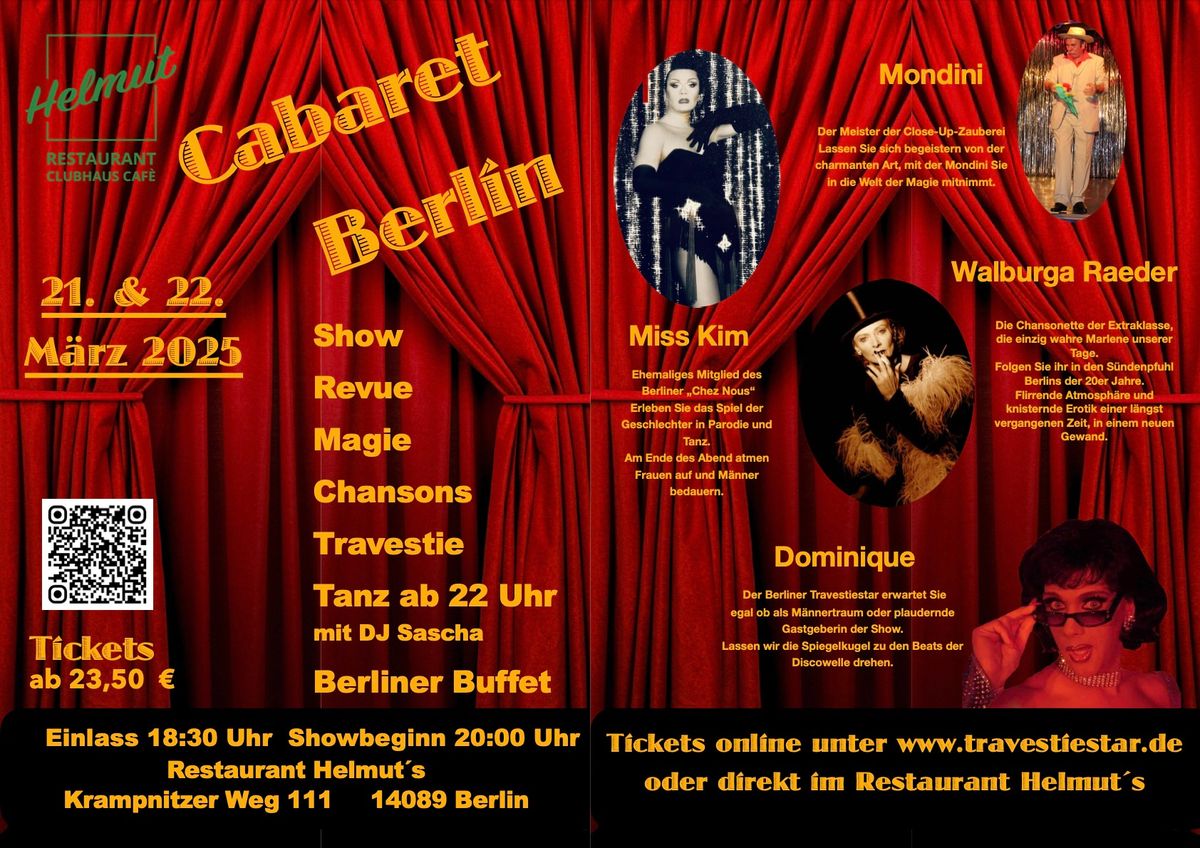 Cabaret Berlin im Helmut\u00b4s