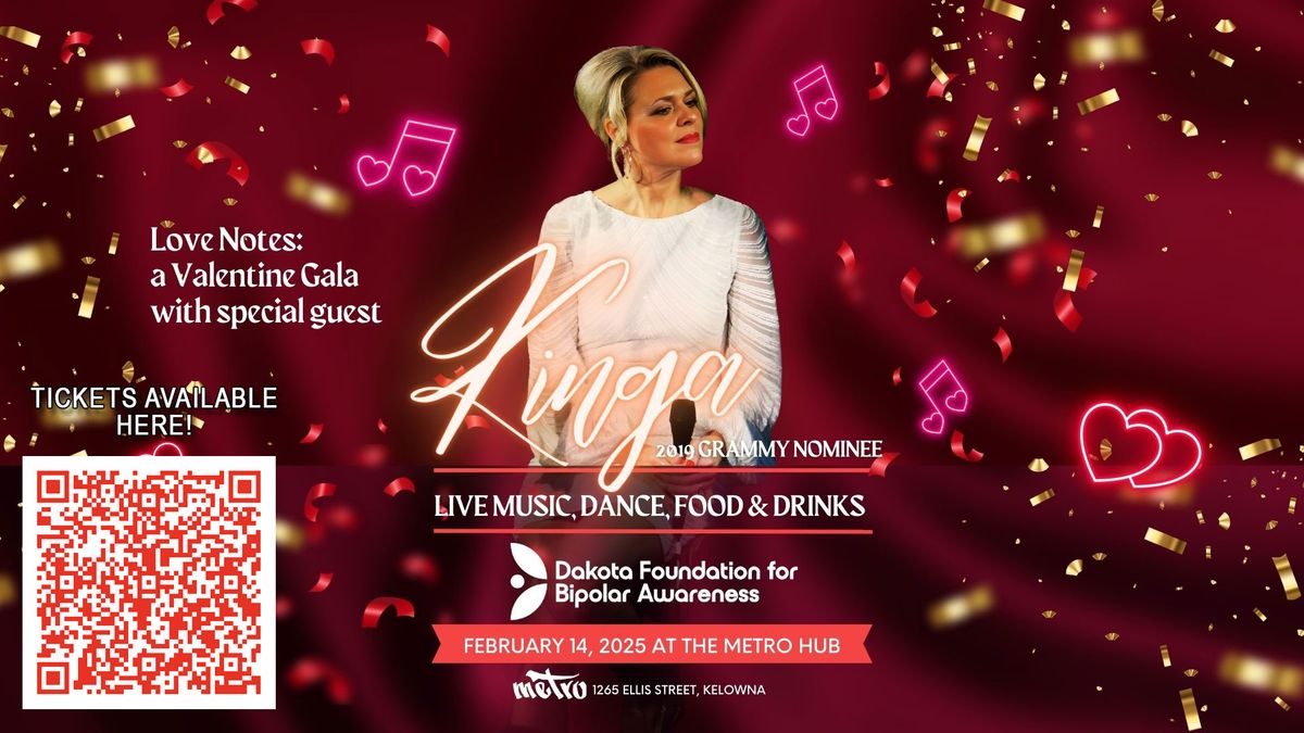 Be My Valentine \u2013 Love & Jazz Gala for the Dakota Foundation with 2019 Grammy Nominee KINGA!