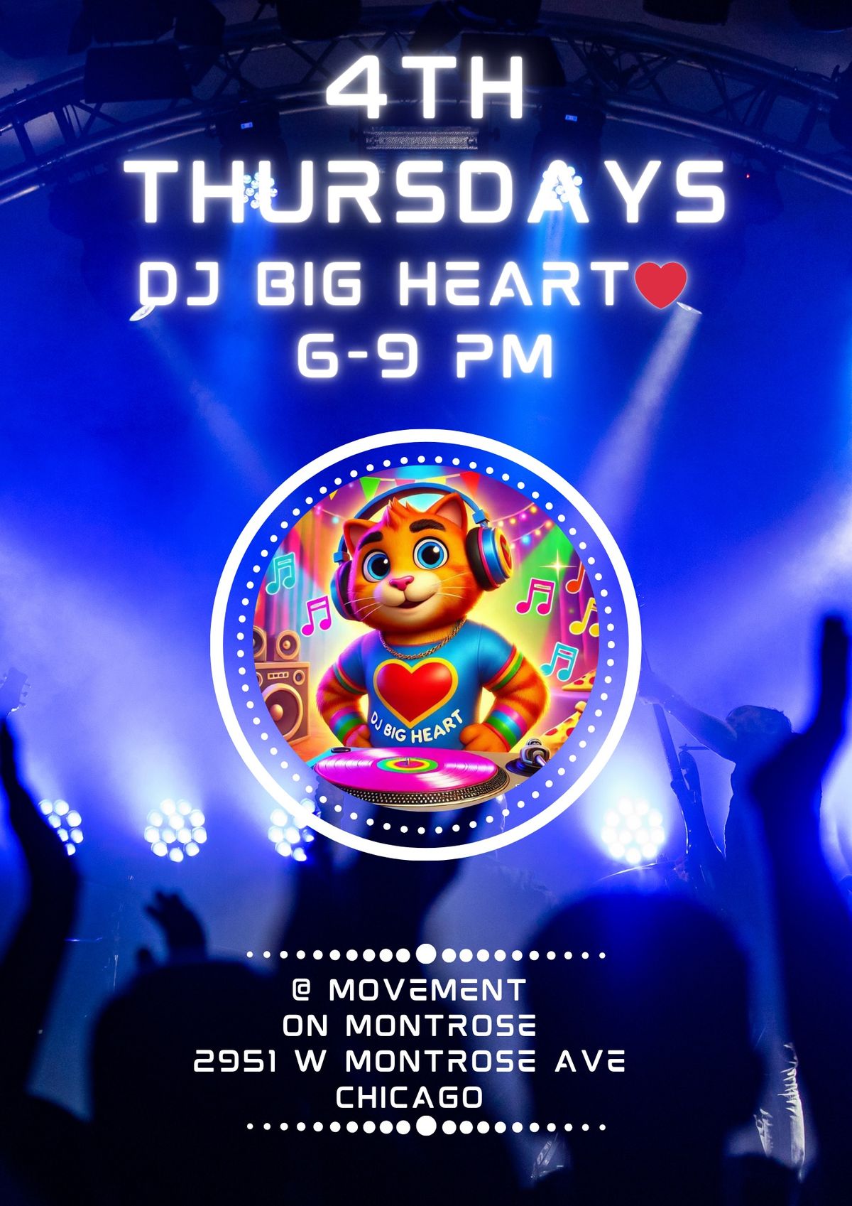 4th Thursdays with DJ Big Heart\u2764\ufe0f @ Movement on Montrose