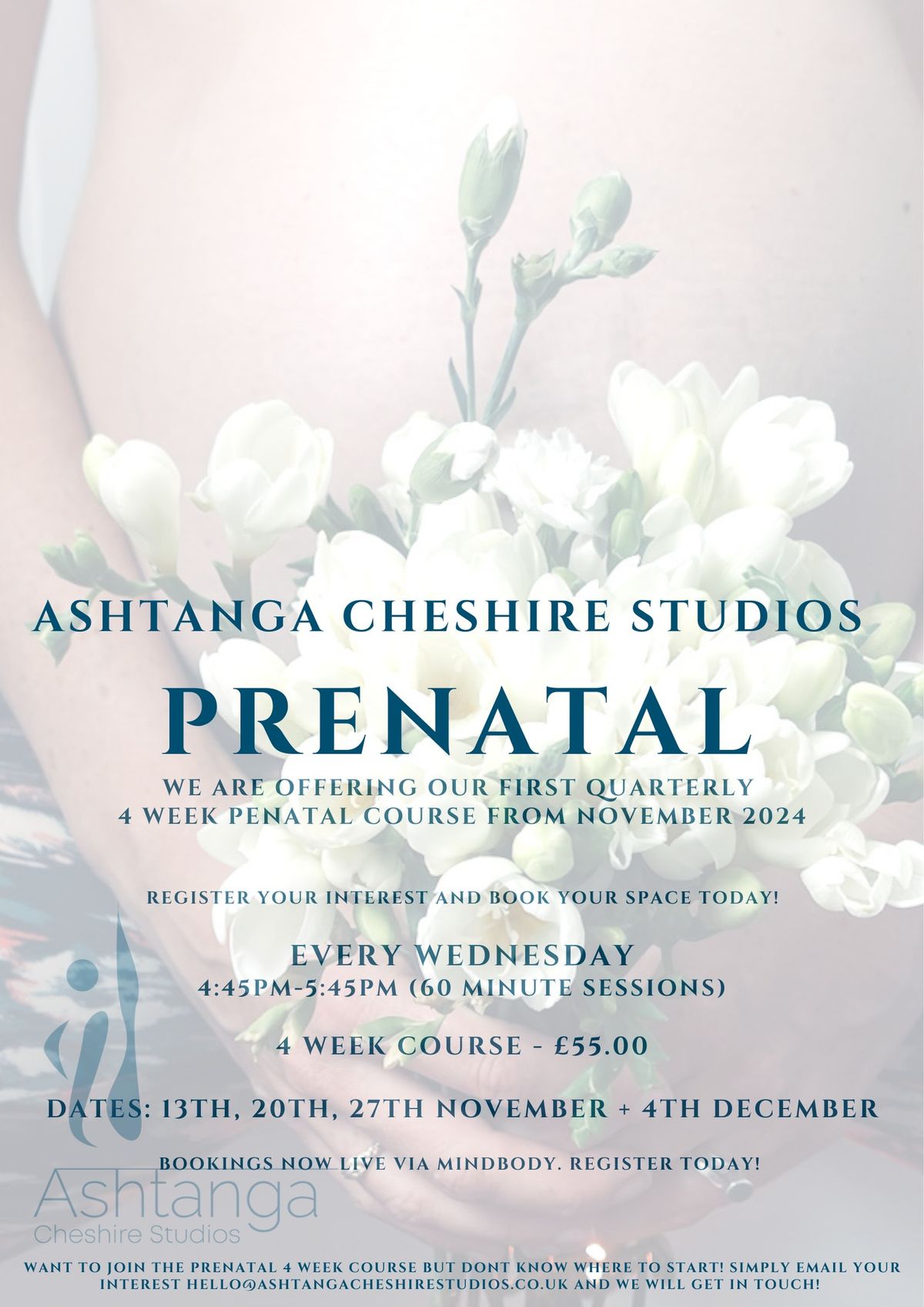 PRENATAL 4 WEEK COURSE AT ACS 