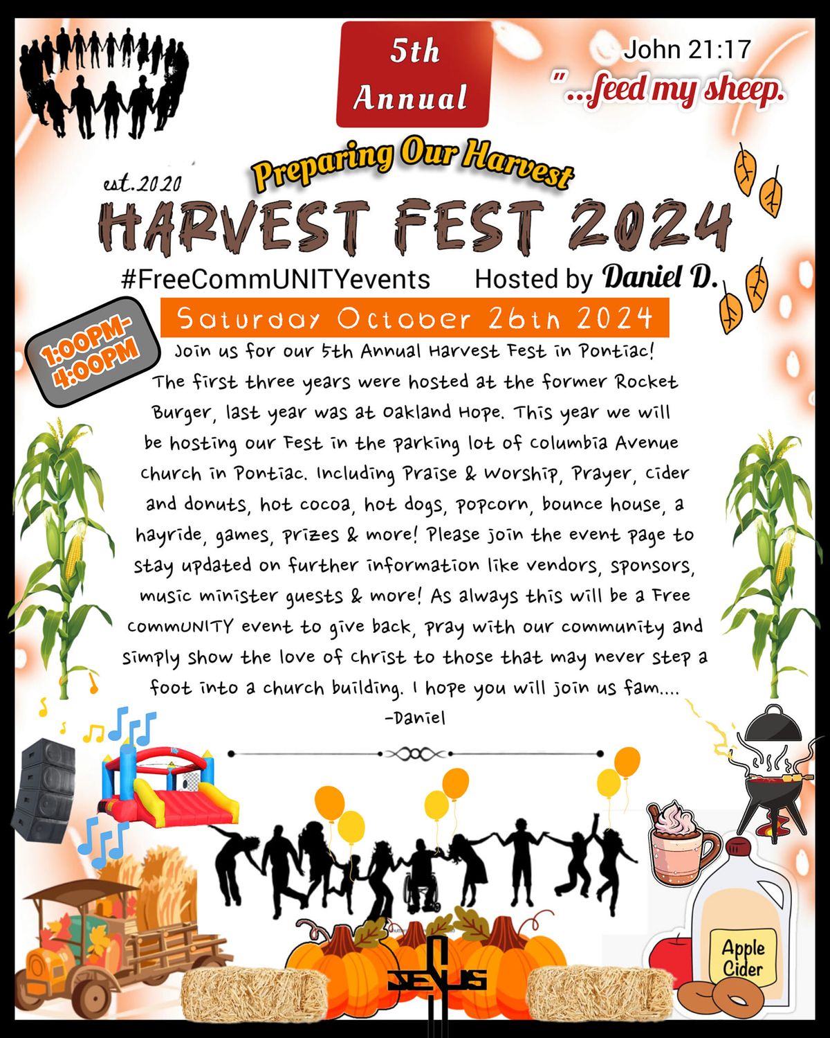 5th Annual (Preparing Our Harvest) Harvest Fest!