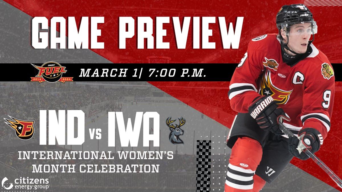 Parking Iowa Heartlanders at Indy Fuel