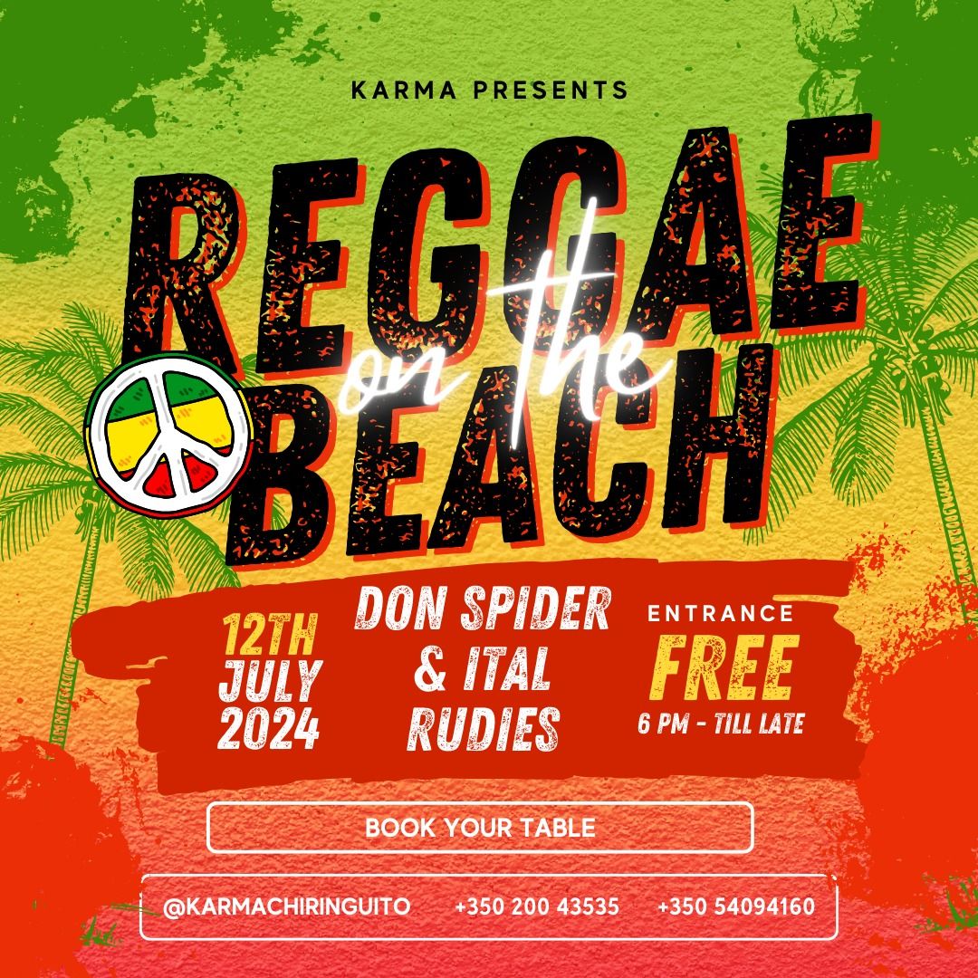 Reggae on the beach | Don Spider & Ital Rudies 