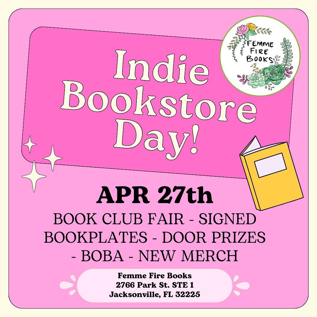 Indie Bookstore Day at Femme Fire Books