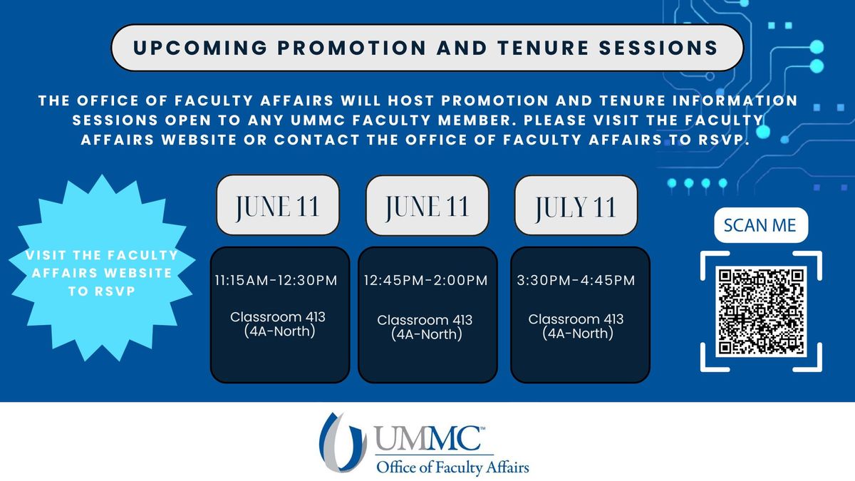 Faculty Affairs: P & T Information Session