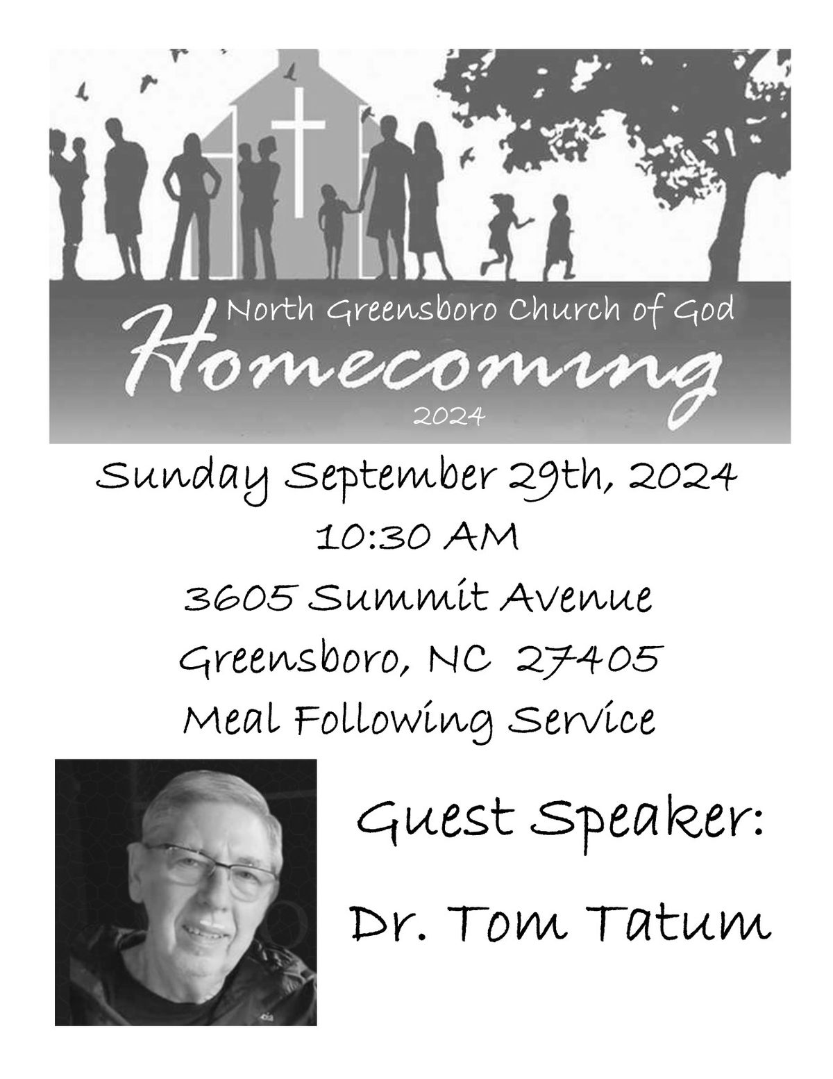 Homecoming at North Greensboro Church of God