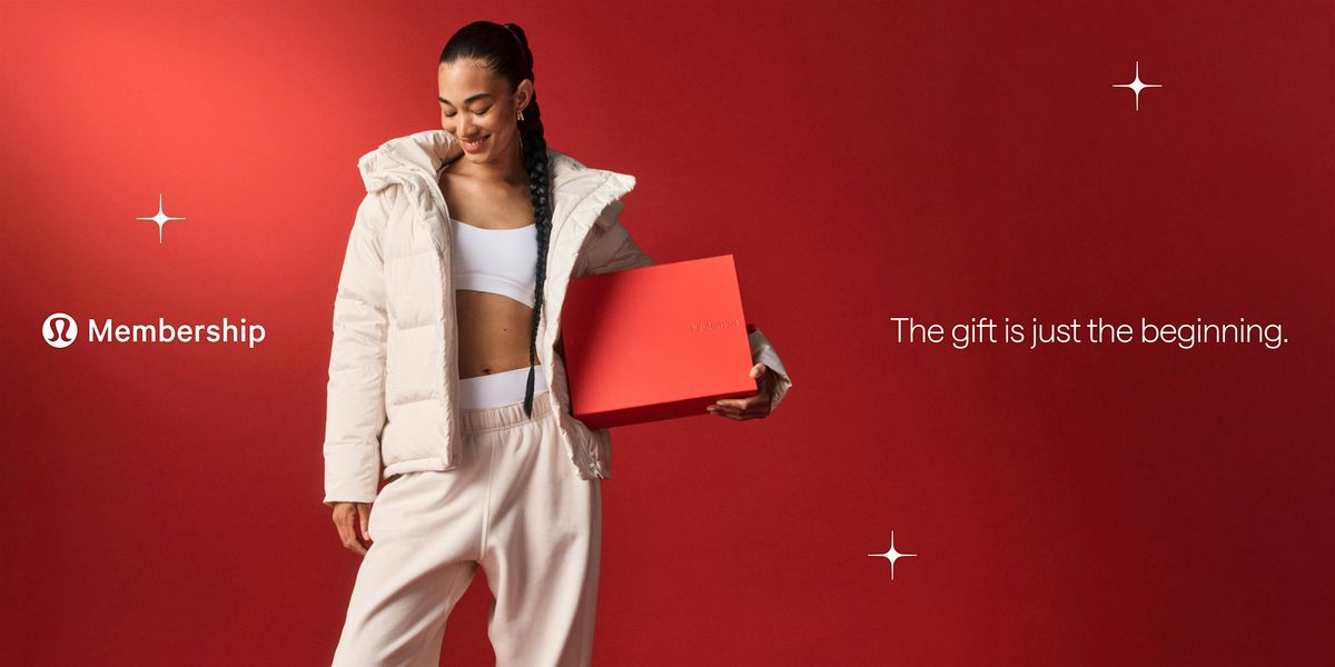 lululemon Members\u2019 Holiday Shop at The Gardens