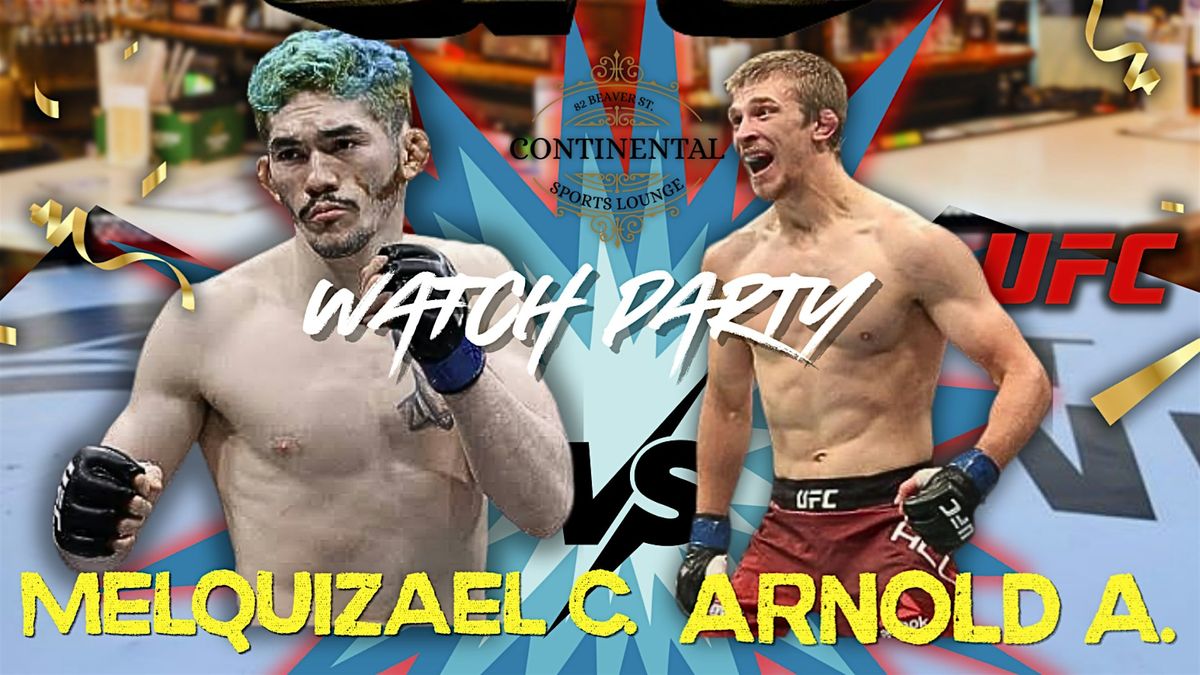 Ultimate May 16th UFC Watch Party!
