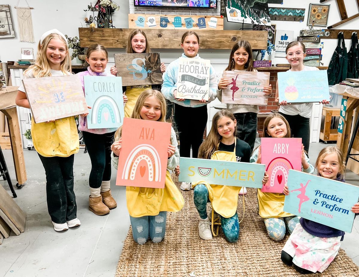 DIY SPRING BREAK CHILDREN'S WORKSHOP (FAMILY FRIENDLY)