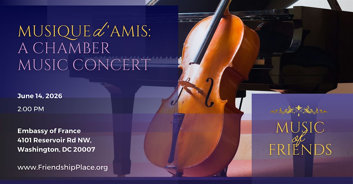 Friendship Place Music of Friends Concert 2026