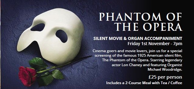 Phantom of the Opera Silent Movie & Organ Accompaniment