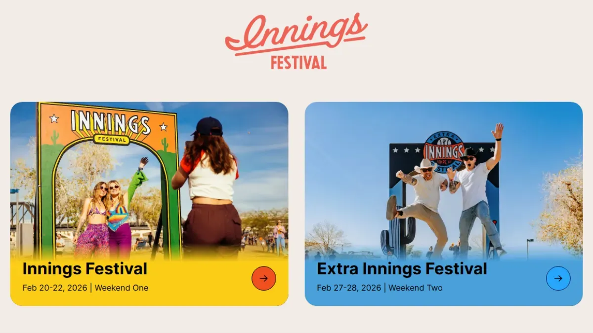 Parking Innings Festival - (Saturday Pass) with Twenty One Pilots, Cage the Elephant, Lord Huron, and more!