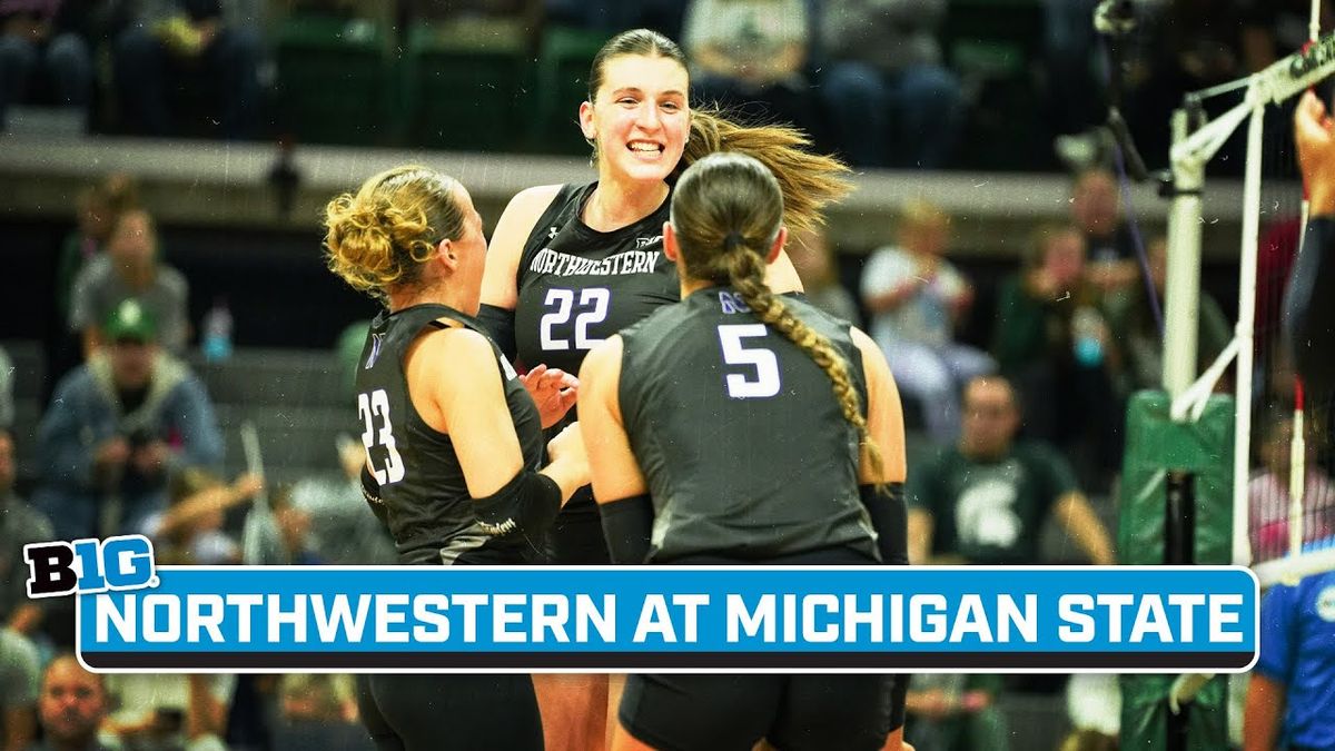 Northwestern Wildcats at Michigan State Spartans Womens Volleyball