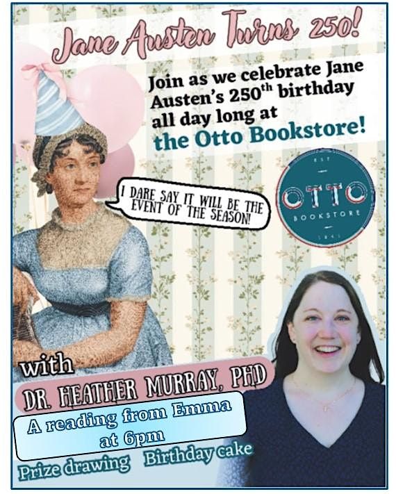 Jane Austen's 250th Birthday