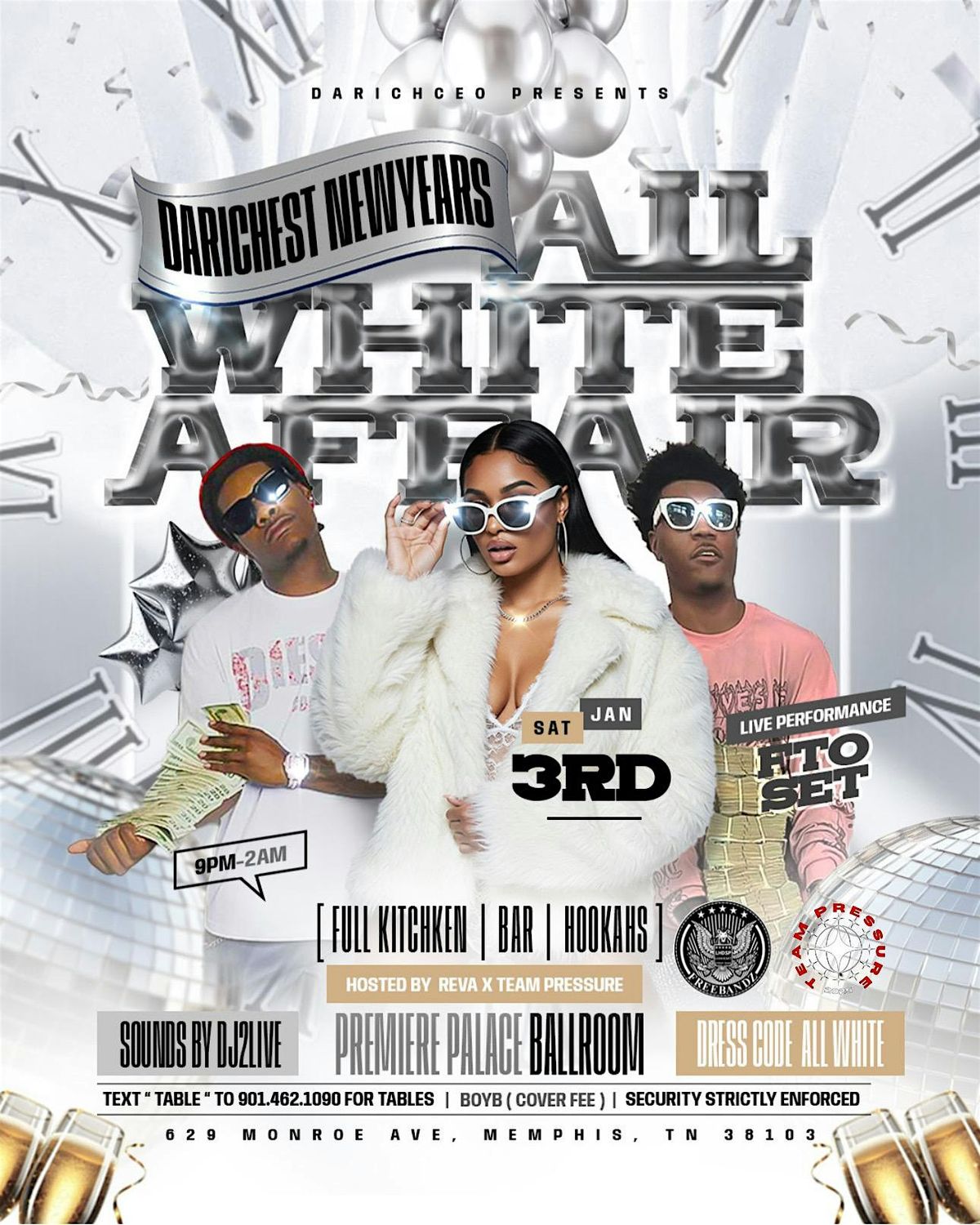 DARICHEST ALL WHITE  AFFAIR