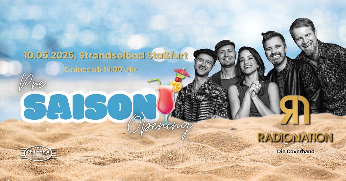 Pre Saison Opening Strandsolbad Sta\u00dffurt mit \u201eRadioNation\u201c