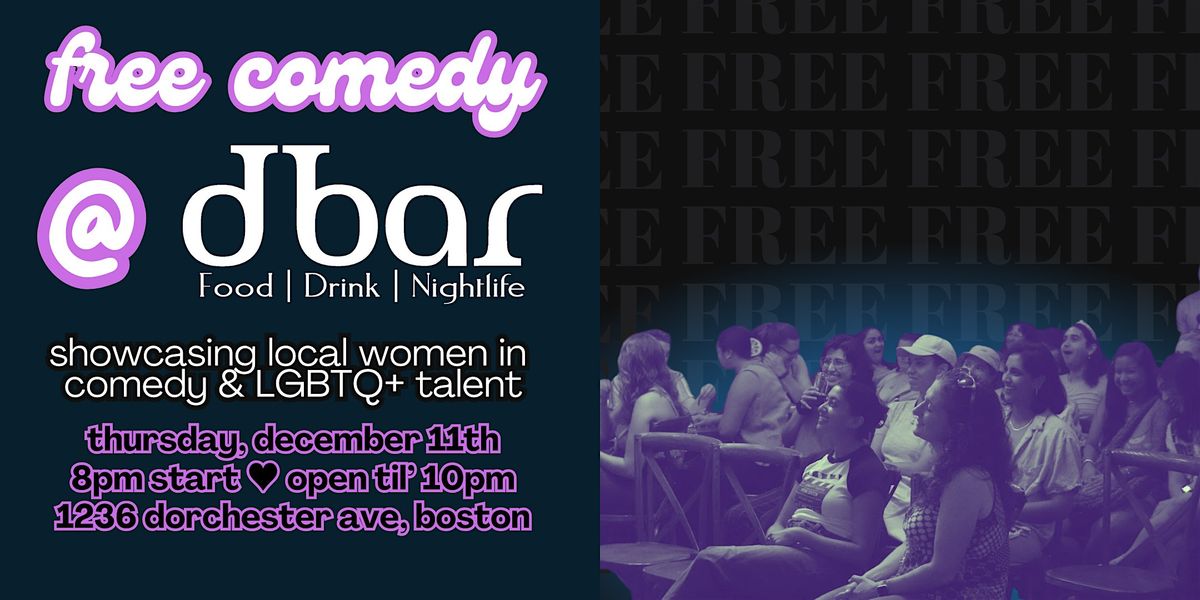 Free Stand-up Comedy at DBar