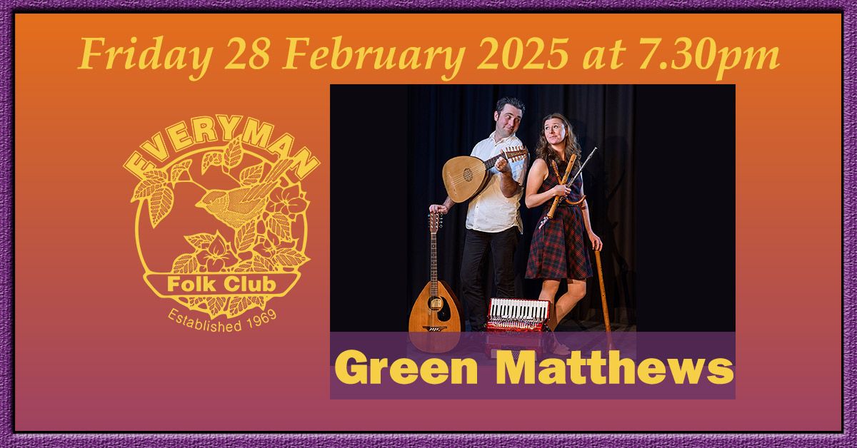 Green Matthews at the Everyman Folk Club