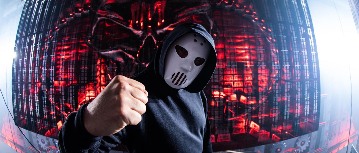 Angerfist, Gaston Zani in Barcelona