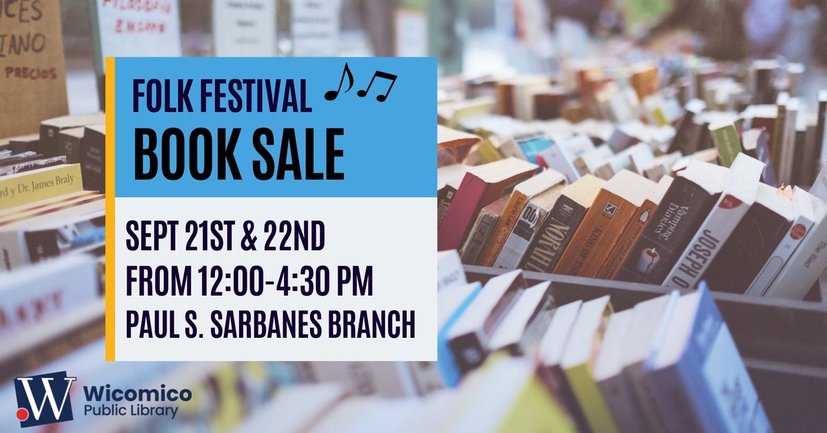 Folk Festival Book Sale