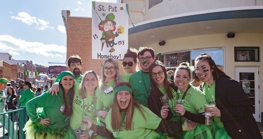 St Patricks Celebration Historic Deadwood 12 March To 13 March Deadwood St Pattys Day 2022