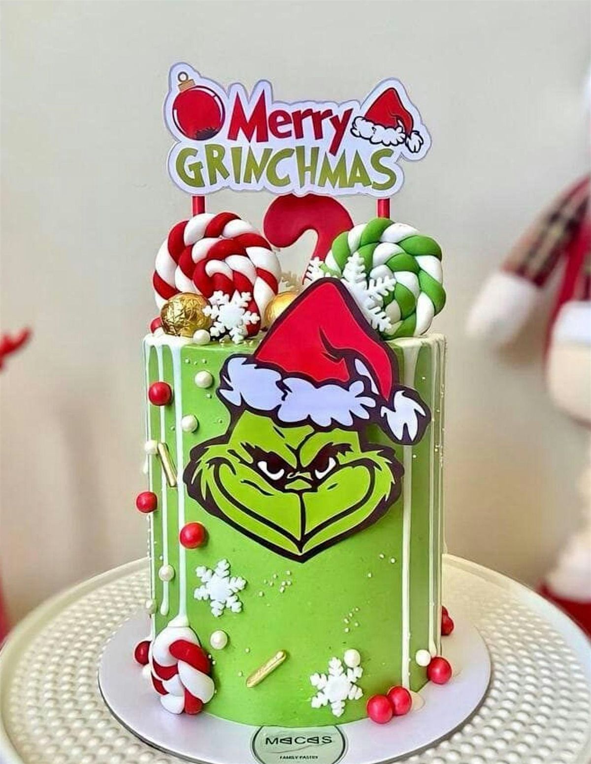 Grinch Cake Decorating Class