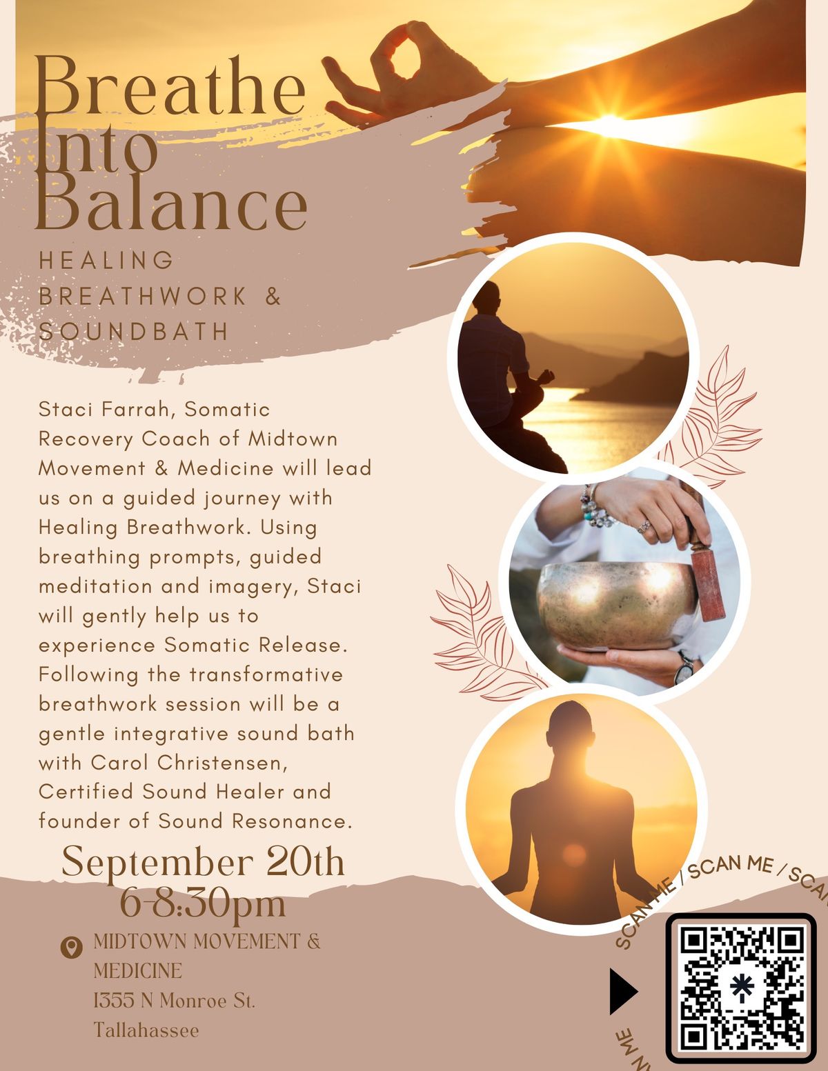 Breathe Into Balance~Healing Breathwork & Sound Bath