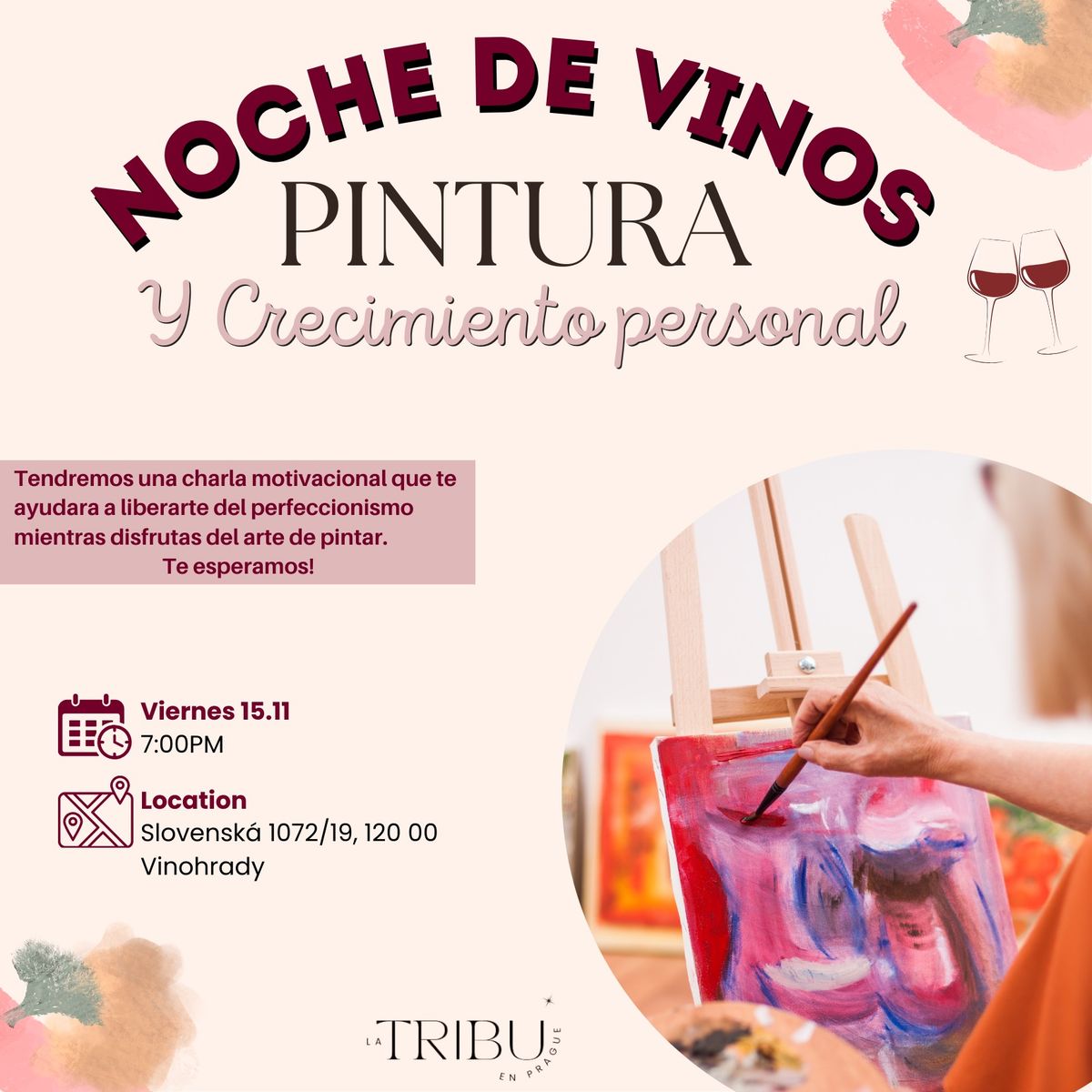 Noche de Vinos y Pintura 