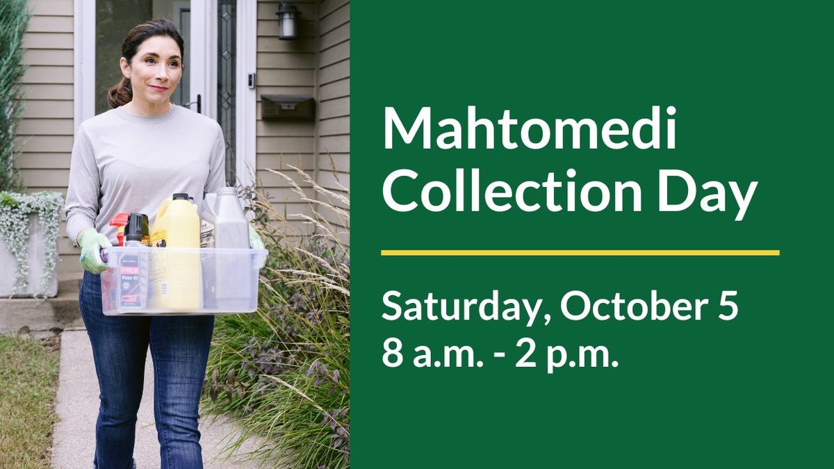 Mahtomedi Collection Day for Hazardous Materials and Electronics