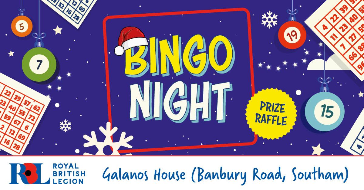 Galanos House Christmas Bingo Night