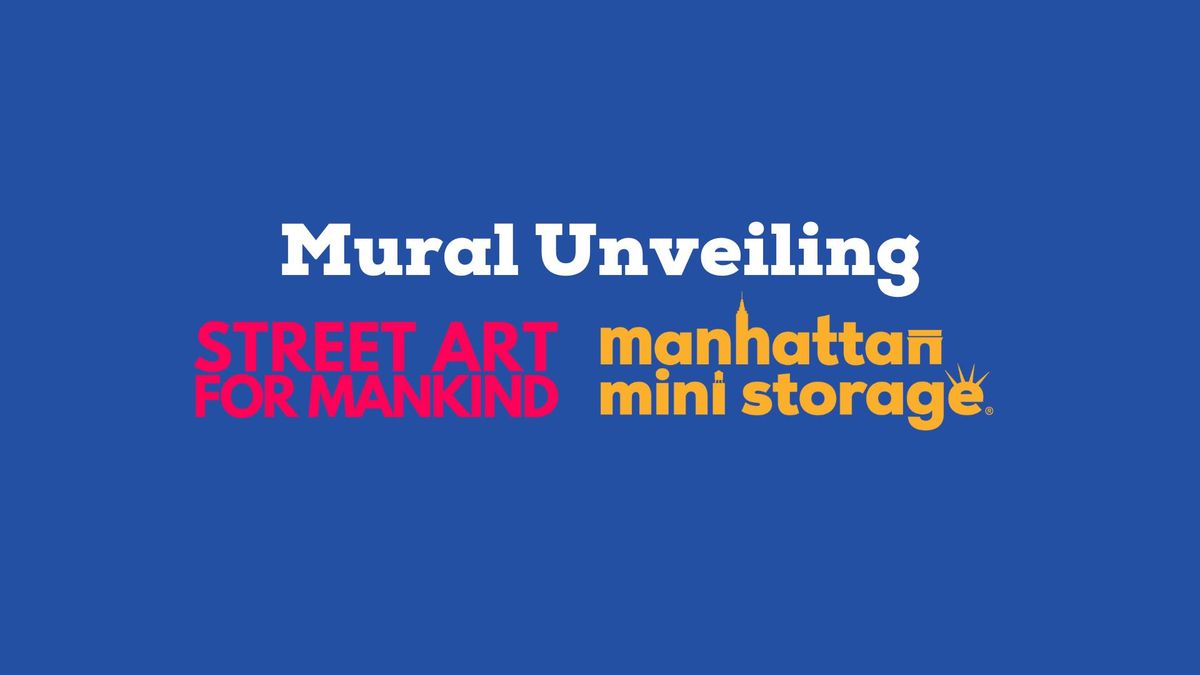 NYC Mural Unveiling - Street Art for Mankind and Millo