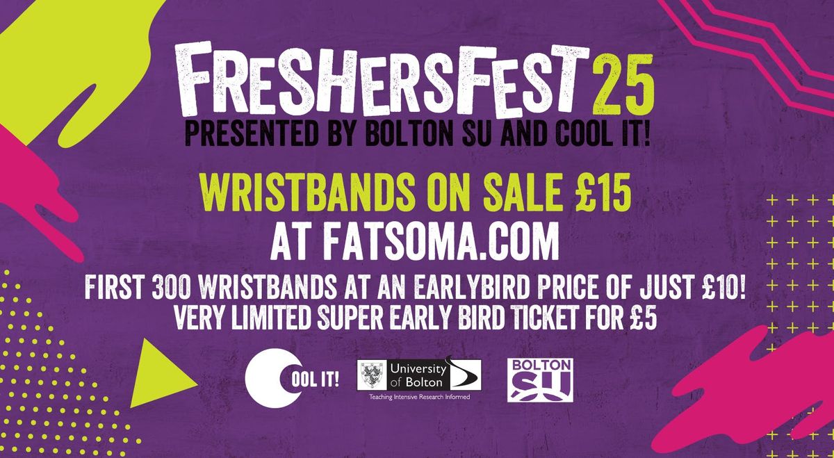 University Of Bolton Official Freshers Fest 2025!