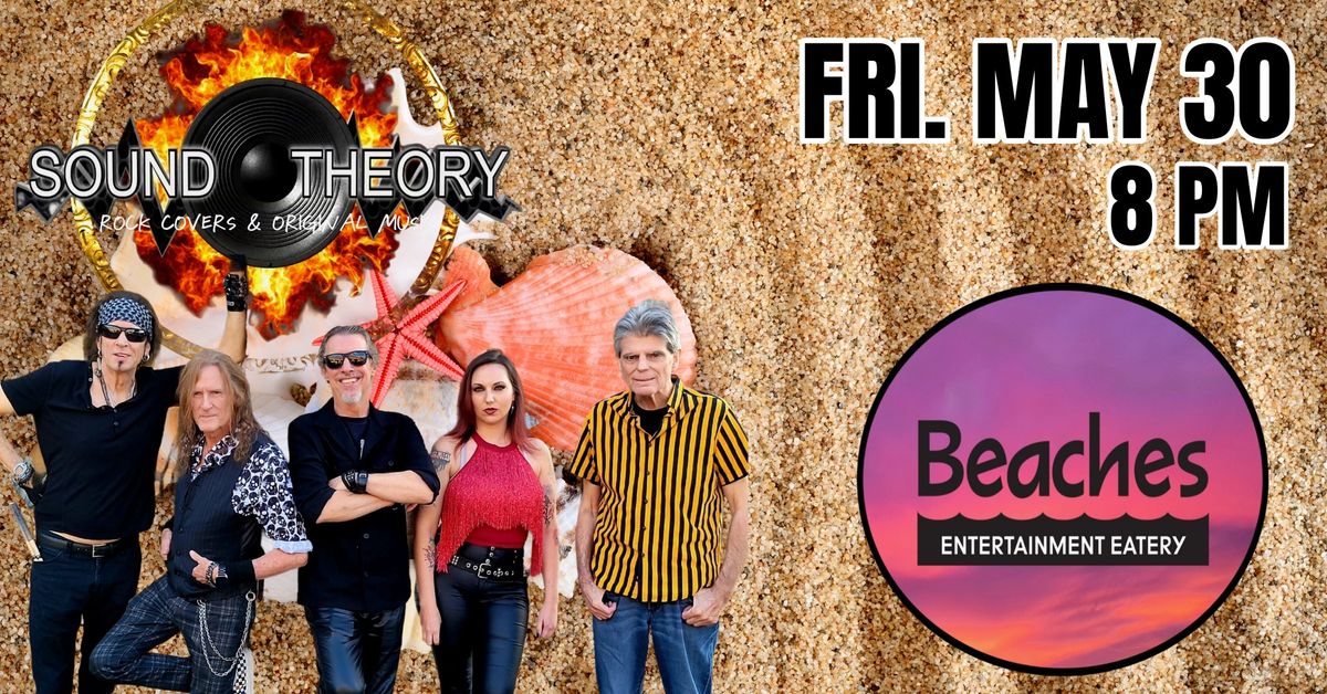 BEACH BOUND!  Sound Theory Returns to Beaches in Daytona!