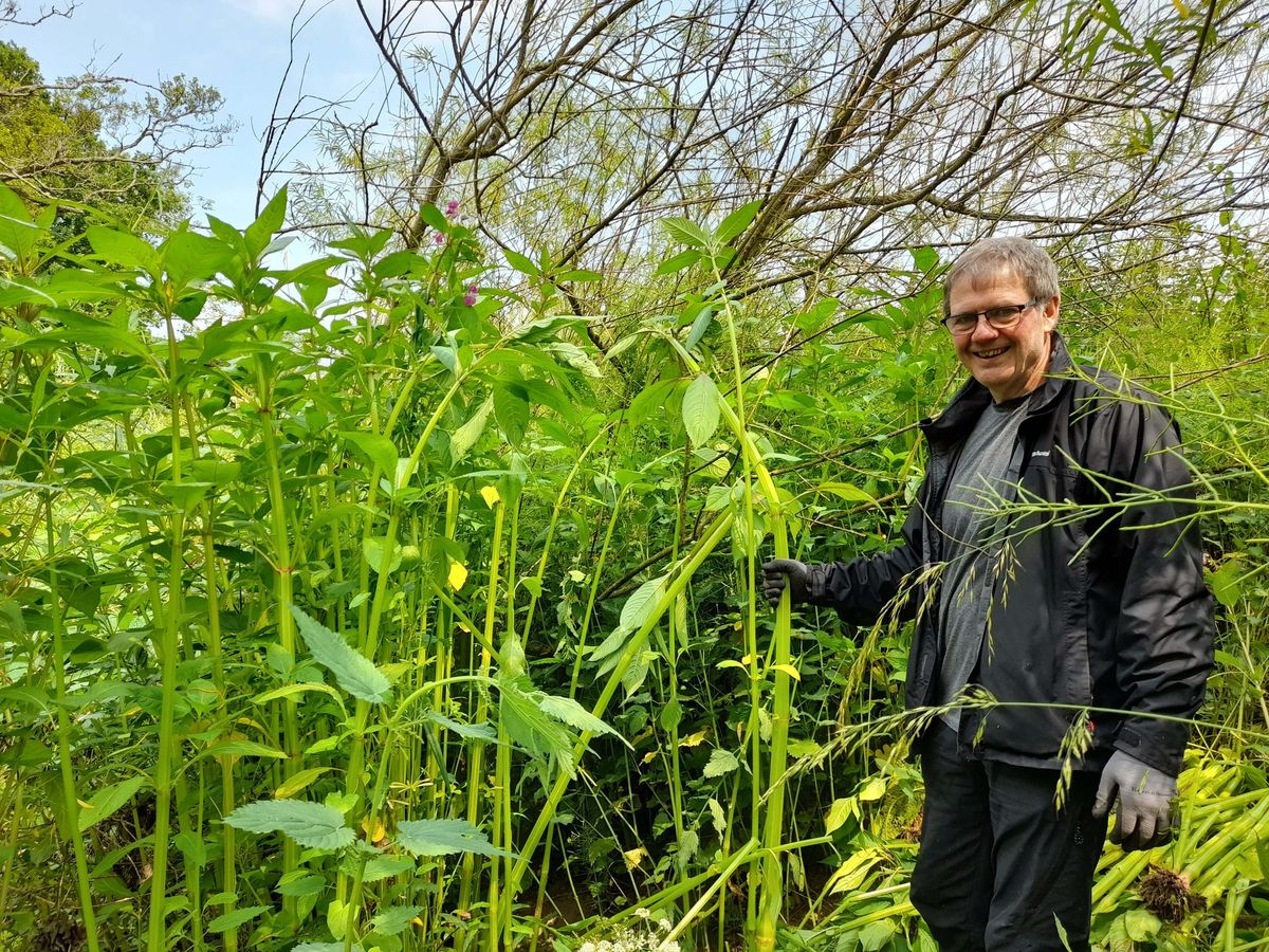 Volunteer day at Riverside Park