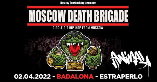 Moscow Death Brigade + Animal 09\/09\/21 Sala 2 Razzmatazz, Barcelona