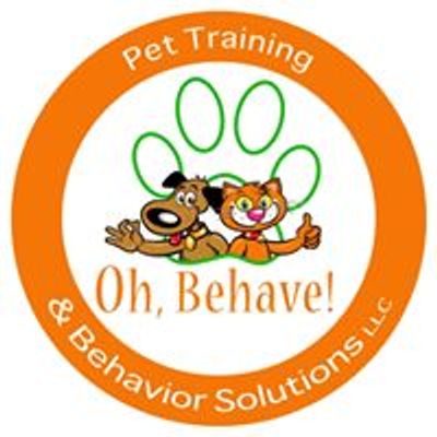 Oh, Behave Pet Training & Behavior Solutions
