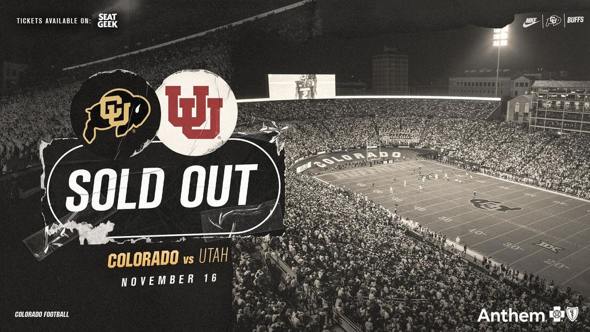 Colorado Buffaloes at Utah Utes Womens Soccer