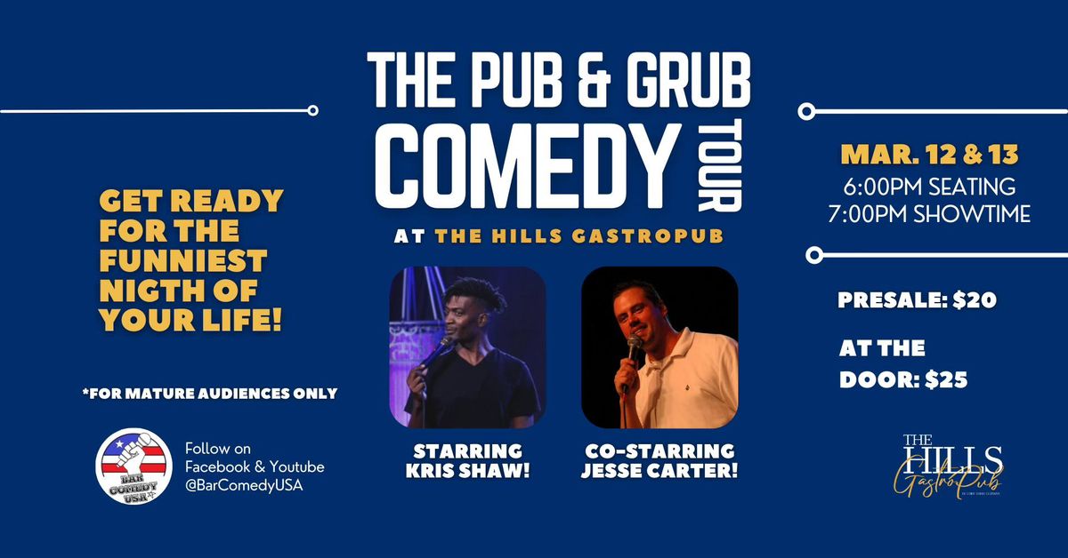 Comedy Nights at The Hills GastroPub