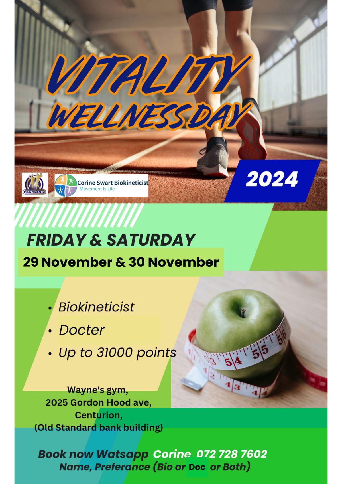 Vitality Wellness day