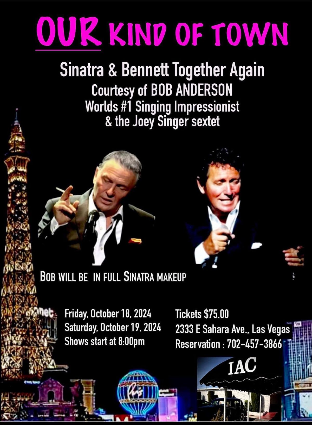 Bob Anderson & The Joey Singer Sextet ~ Sinatra In Paris \u201862