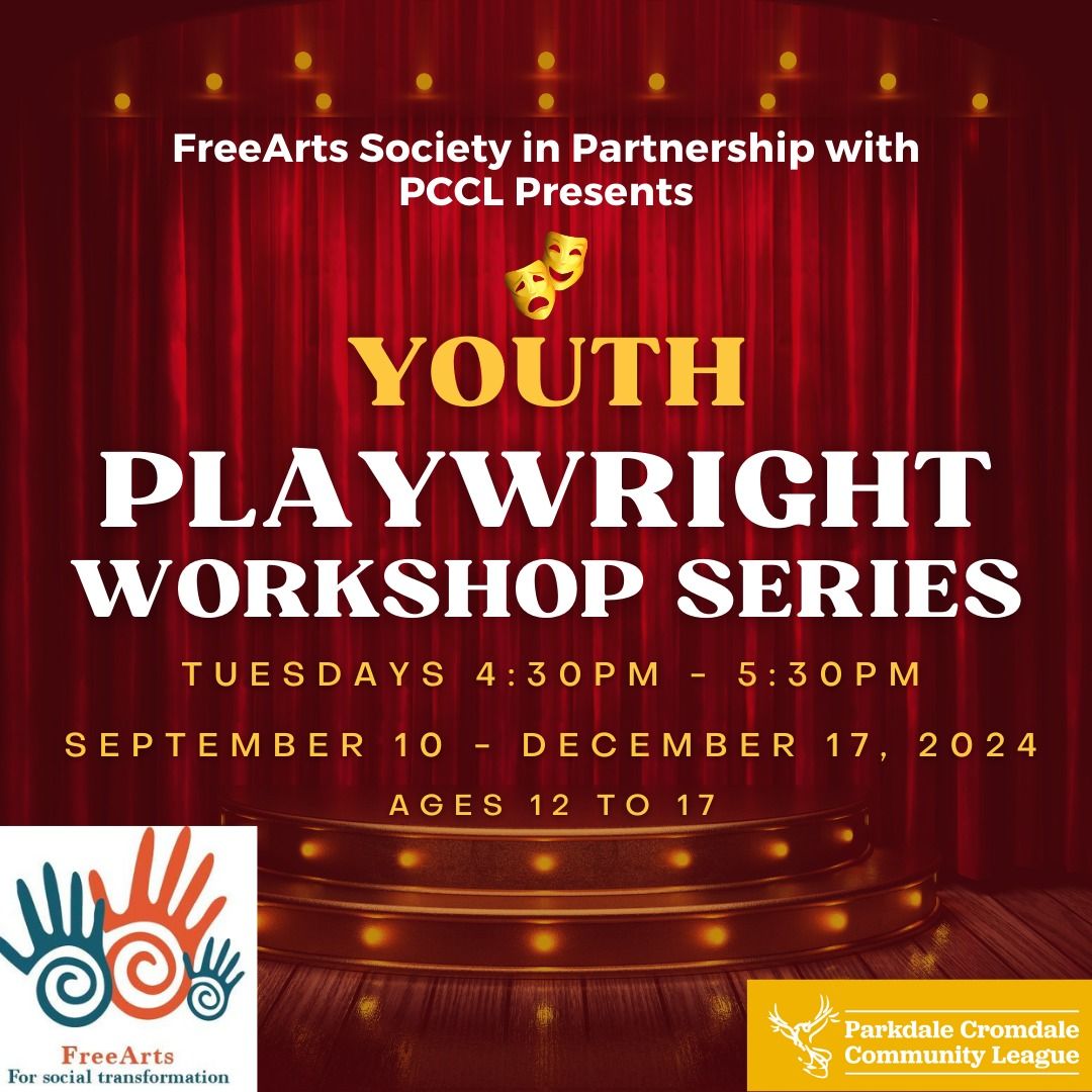 YOUTH PLAYWRIGHTING WORKSHOP SERIES