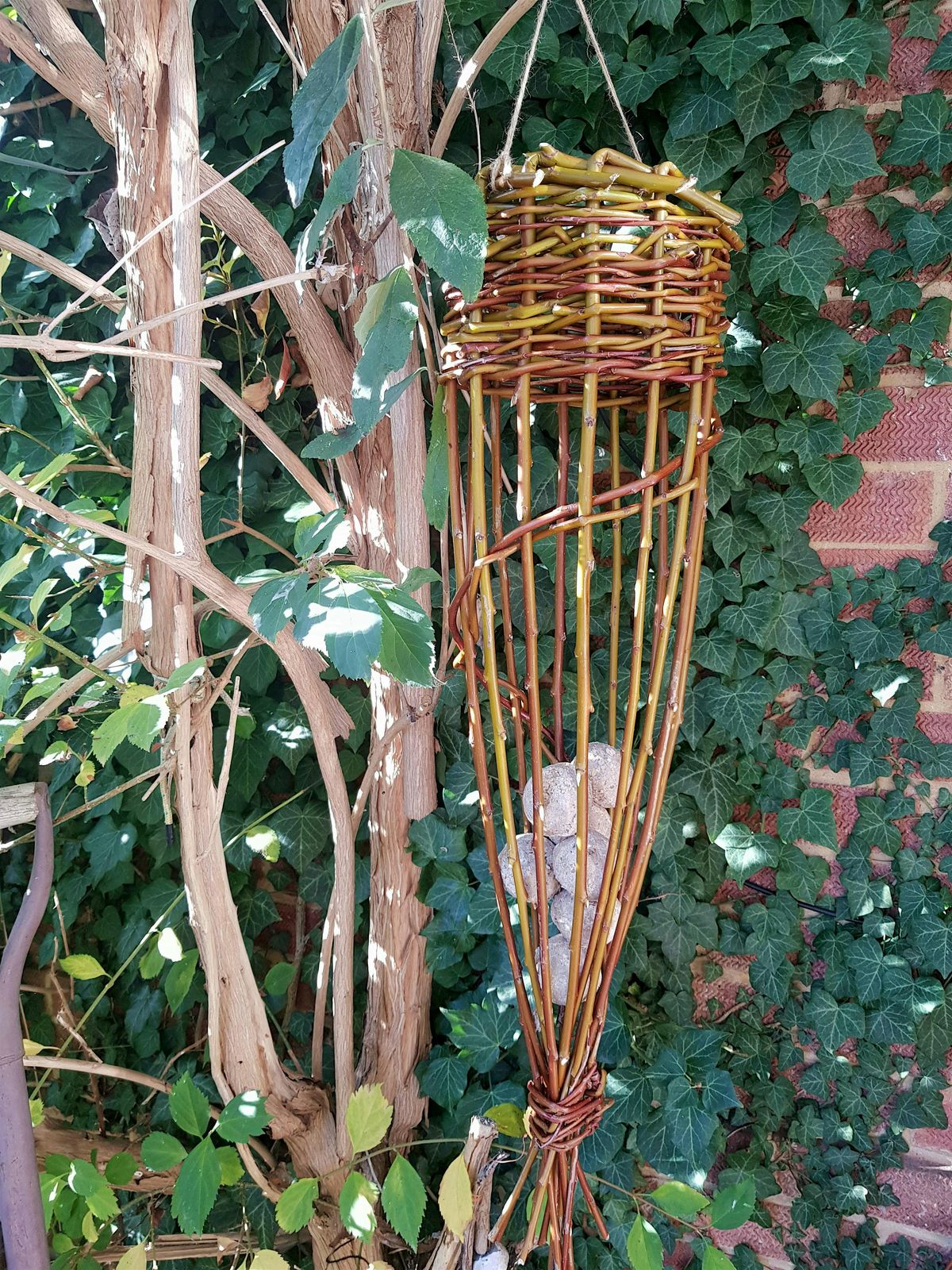 Make your own Willow Bird Feeder