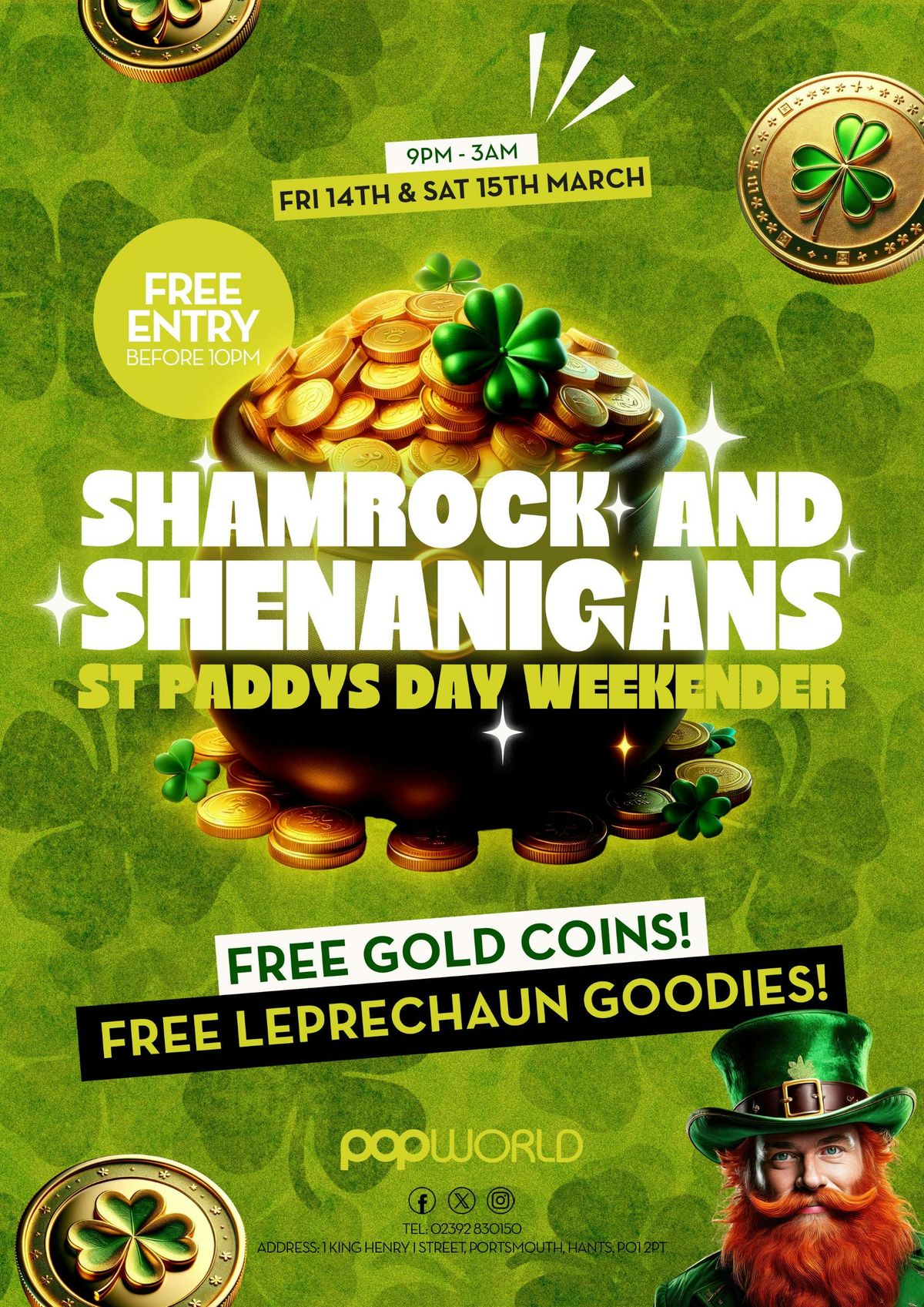 \u2618\ufe0fShamrocks &amp; Shenanigans | St Paddy's Day Weekender\ud83e\ude99